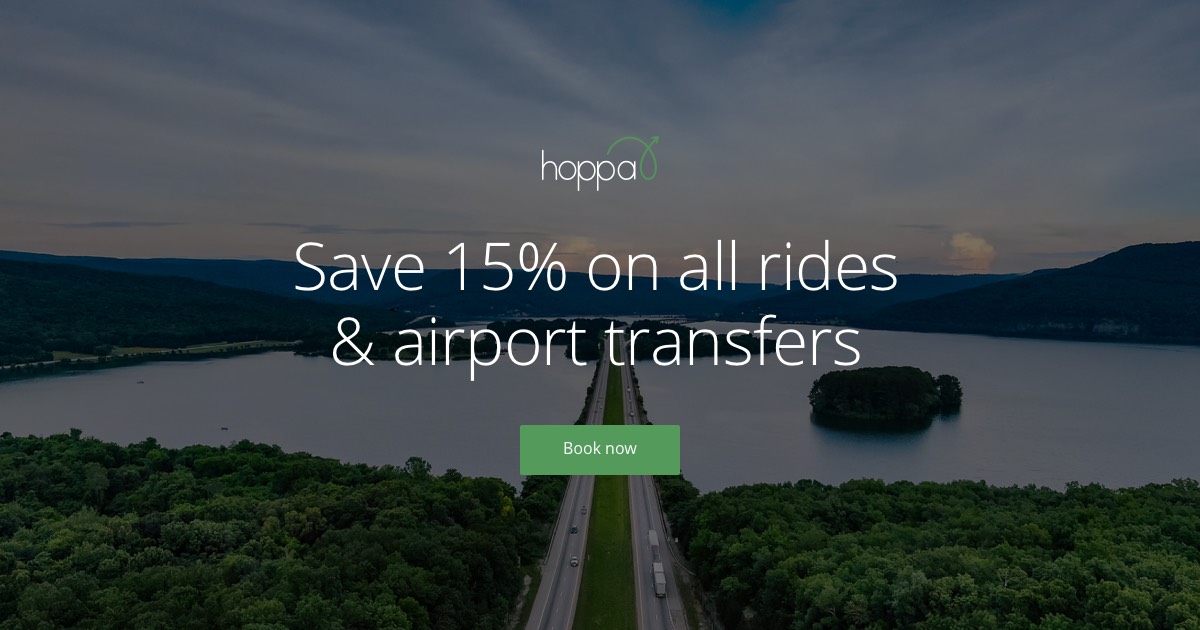Save 15% on all 2021 rides and airports transfers