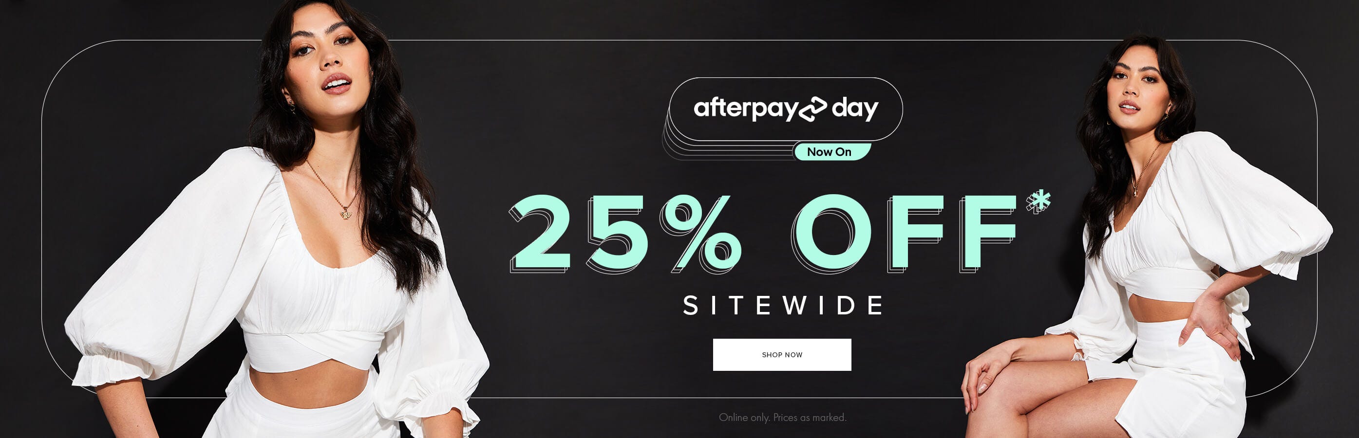 Afterpay Day sale - 25% sitewide