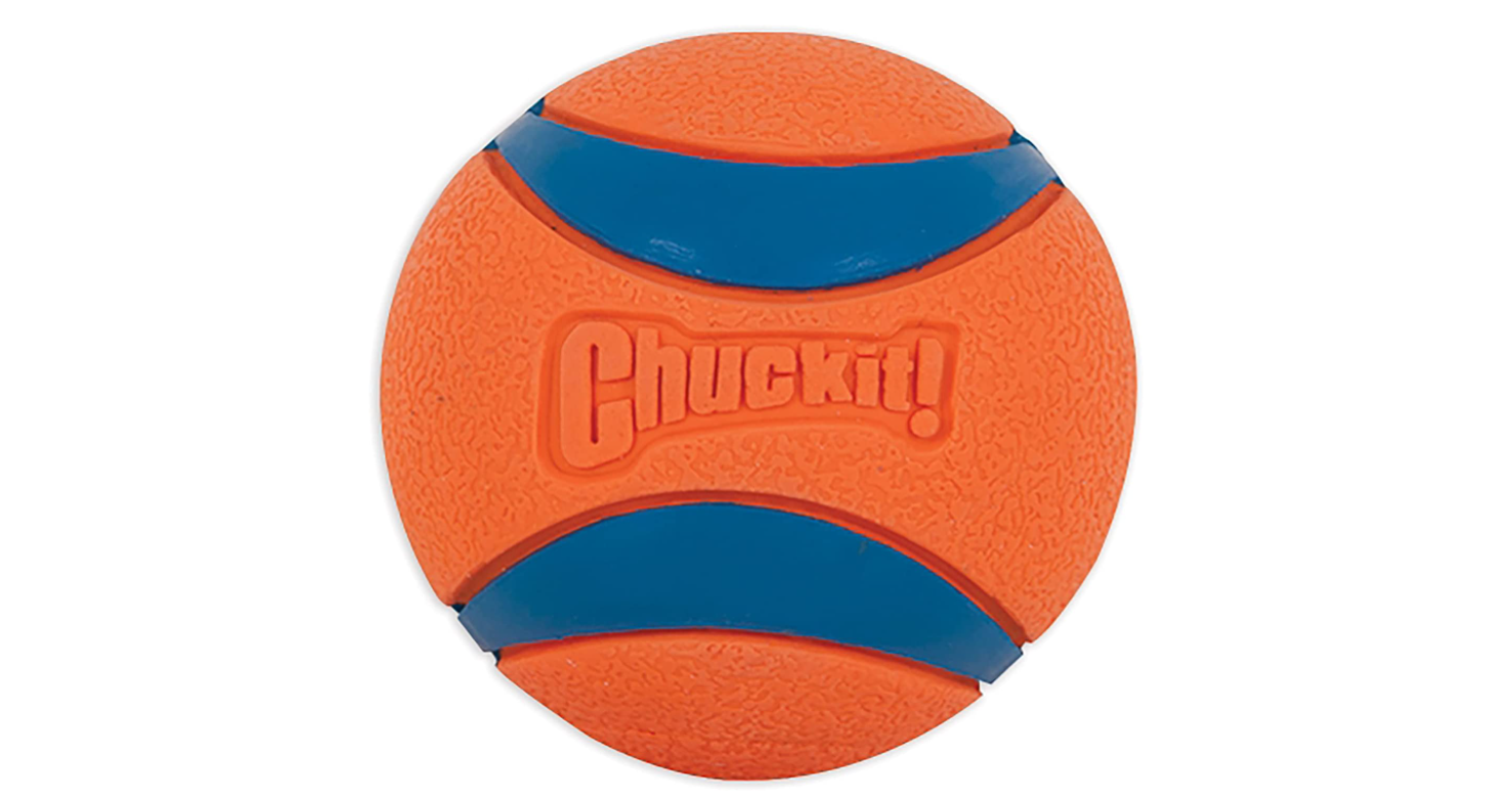 Chuckit! Ultra Ball, Large, 3", now $13 + delivery at Amazon