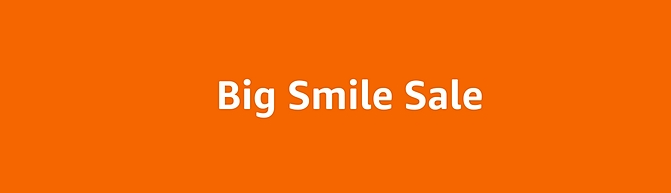 Amazon Big Smile sale - Up to 75% OFF on toys, fashion, books, electronics, & more