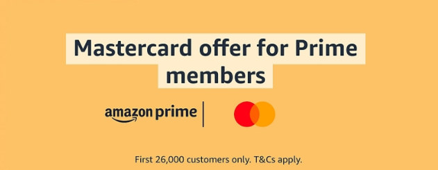Get a $10 Amazon.com.au Gift Card when you spend $49 or more using Mastercard for Prime members