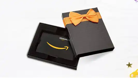 Get $5 Promo credit when you buy $100+ Amazon gift cards with coupon (First 2500 customers only)