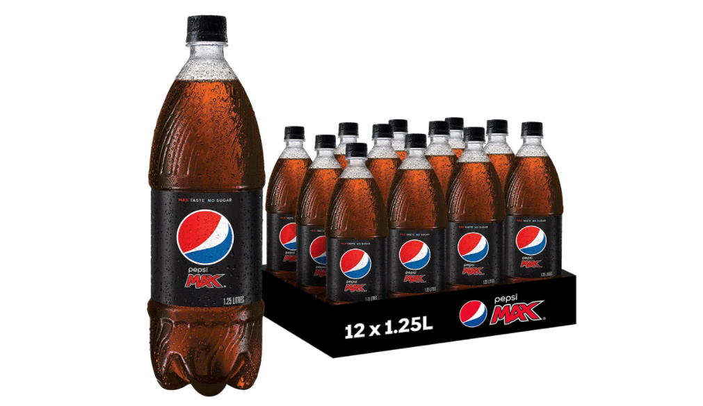 Pepsi Max Cola Soft Drink, 12 x 1.25L -best price deal- now $15 + free delivery