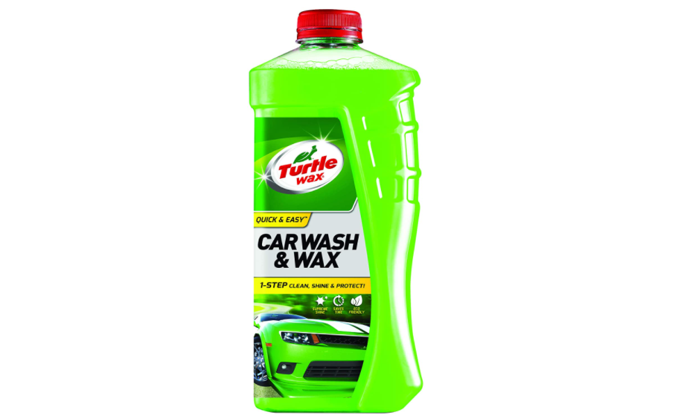 TurtleWax Car Wash and Wax, 1 Liter -best price deal- now $8.24 + free delivery