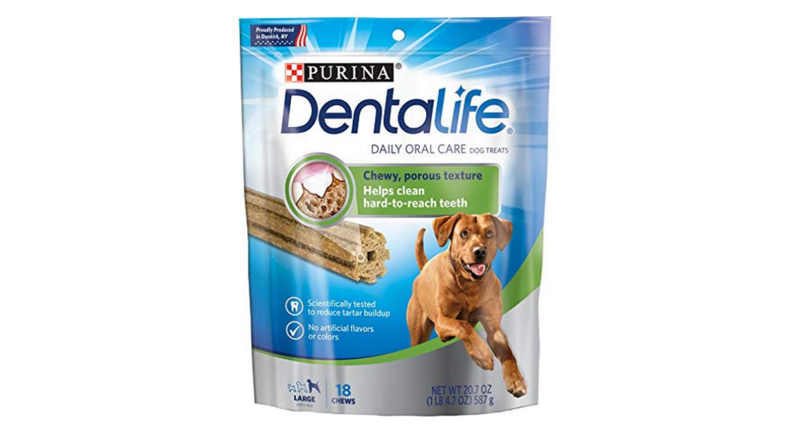 Dentalife Large Dog Treats, 18 Chews -best price deal- now $8(RRP $10.82)+free delivery