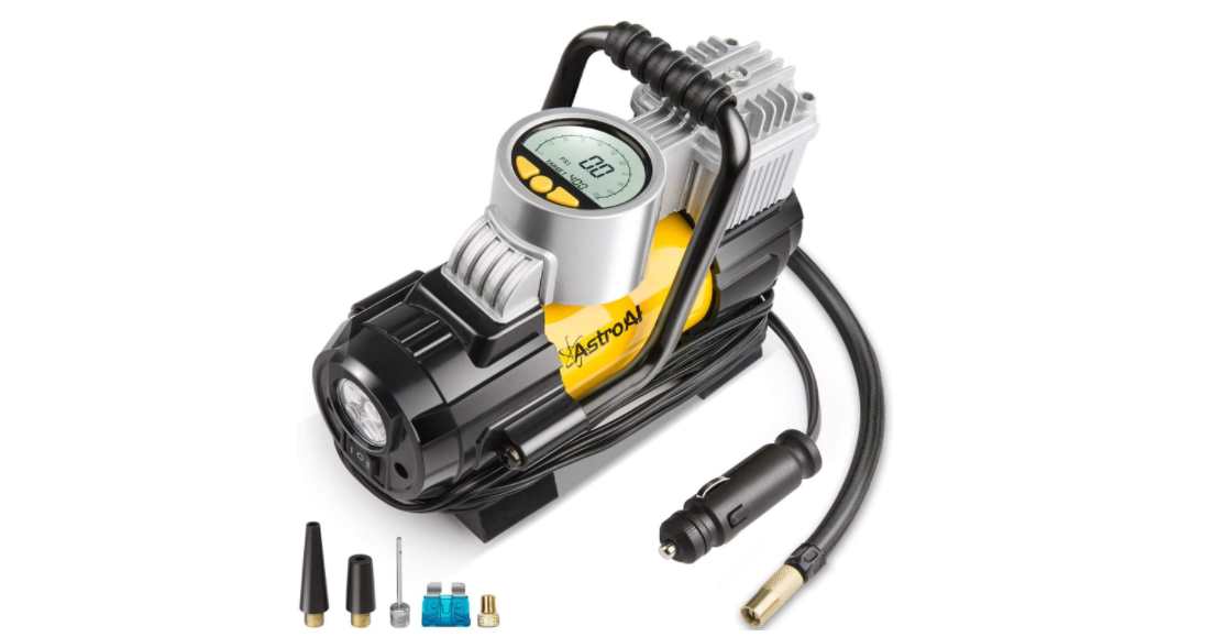 AstroAI Portable Air Compressor Pump 100 PSI -best price deal- now $49.99(was $69.99)+free delivery