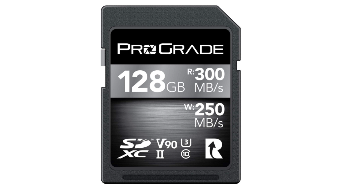 ProGrade Digital SDXC Memory Card (128GB) -best price now- now $126.85(RRP $198.99)+free delivery