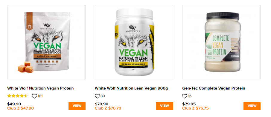 Extra 20% OFF on all vegan supplements at Amino Z