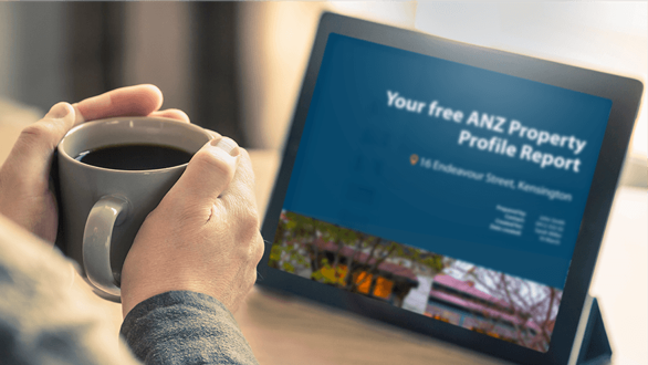 Request a free ANZ Property Profile Report