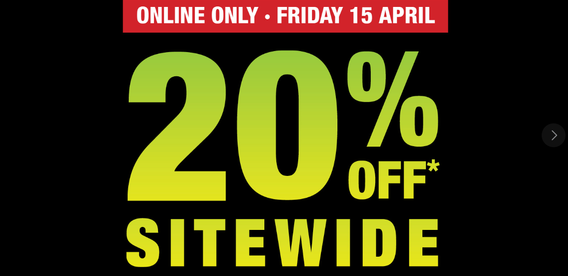 Autobarn 20% OFF sitewide including tp categories like car tech, roof racks, accessories & more