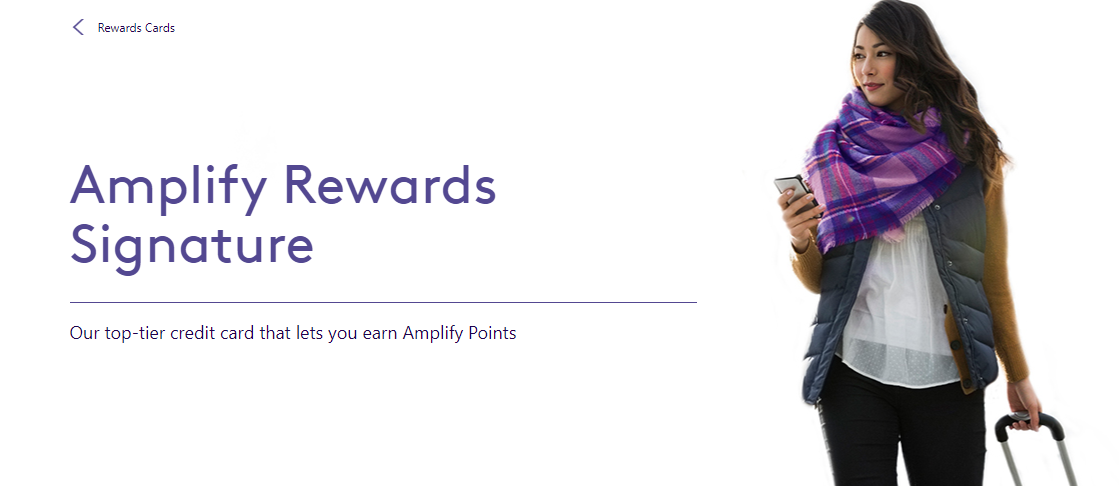 Get 150k bonus Amplify Points and more with a new Amplify Rewards Signature credit card.