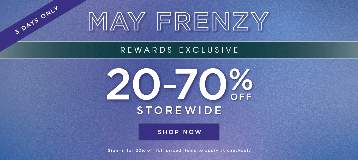Bed Bath N' Table May Frenzy - 20-70% OFF storewide (Sign in for discount)