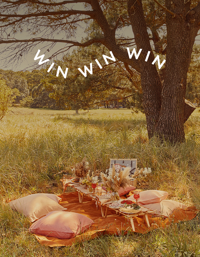Subscribe to win the ultimate picnic pack from Bed Threads valued at over $700.