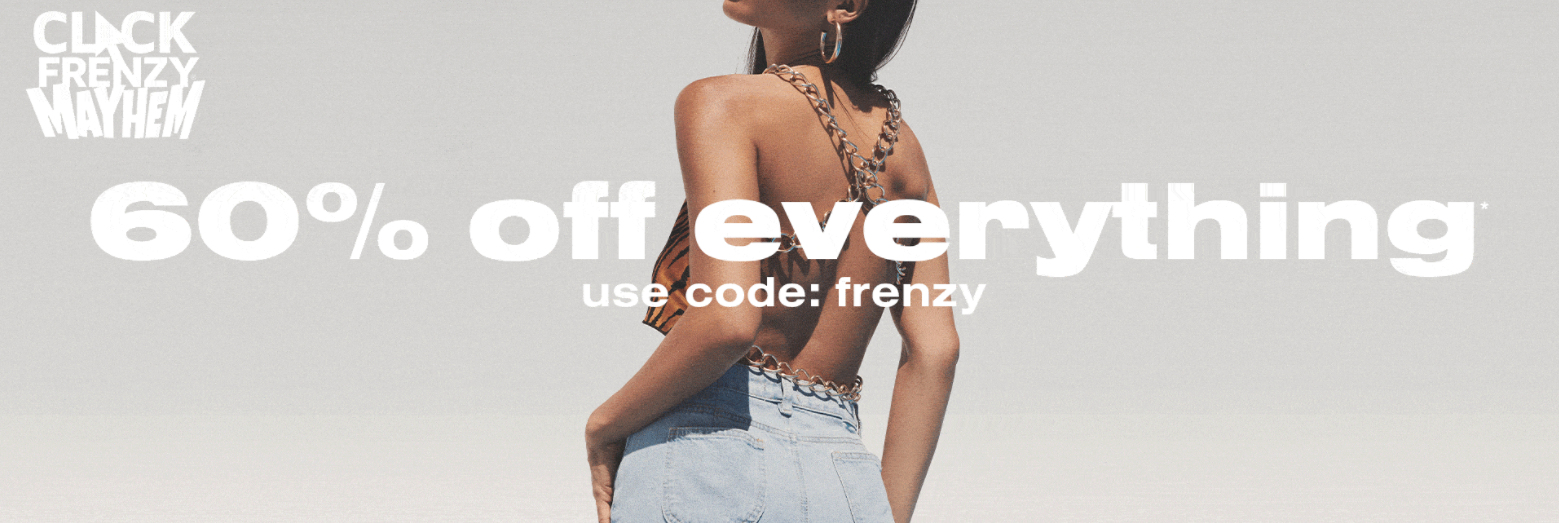 Click Frenzy - Save extra 60% OFF on everything