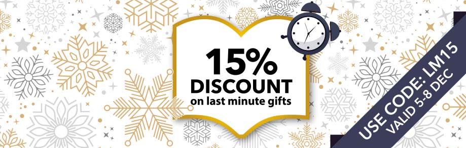 Book Depository extra 15% OFF on selected Last minute gifts with promo code