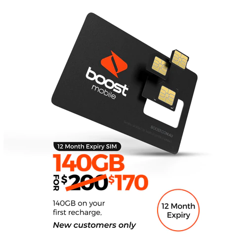 Save $30 OFF on $200 Prepaid SIM now $170 @ Boost