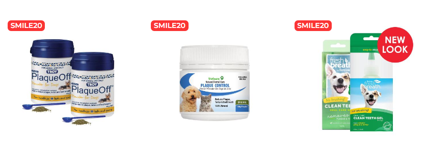 Further 20% OFF on Water Additives, Sprays, Gels & Wipes with coupon @ Budget Pet Products