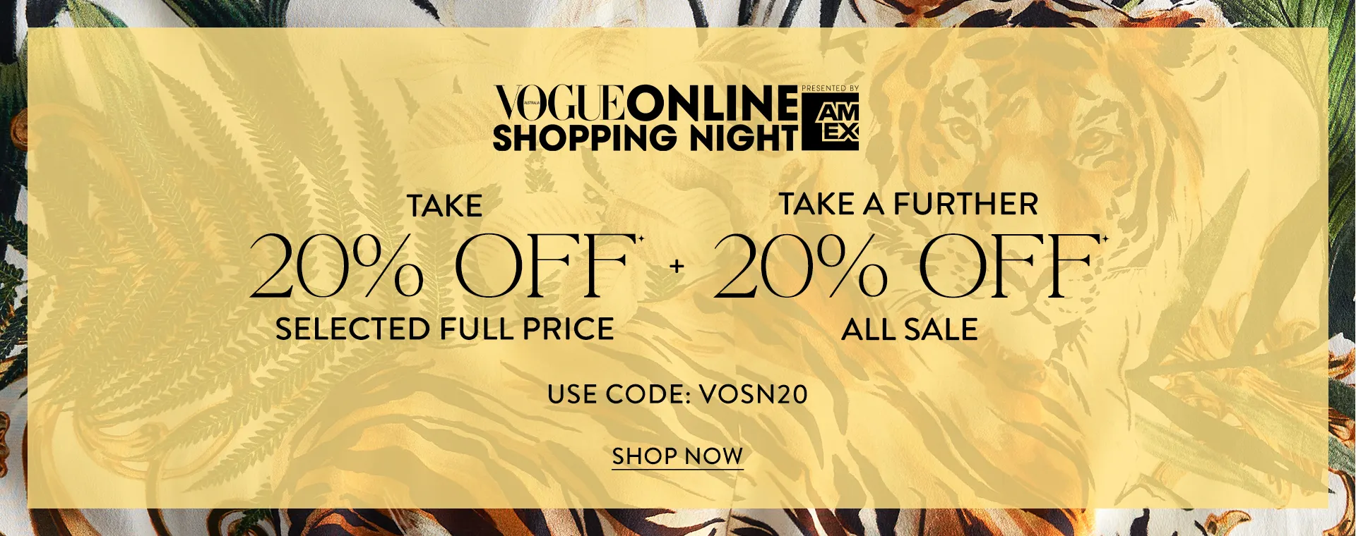 Camilla VOSN - 20% OFF all sale & selected full price styles with coupon
