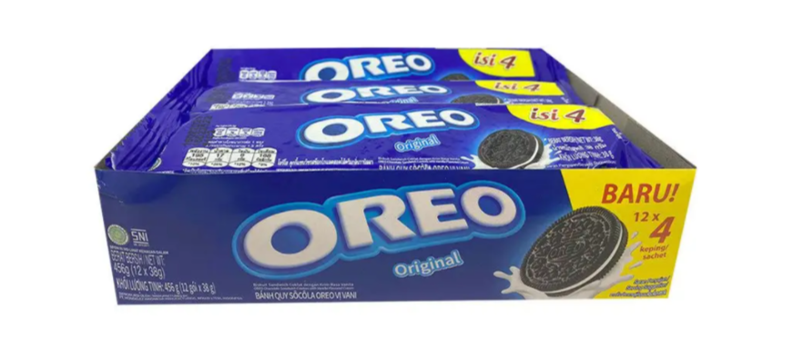 12 x 4pk Oreo Snack Pack Original 38g -best price deal- now $4 + free delivery