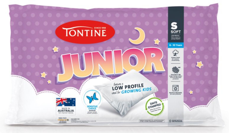 Tontine Junior Pillow -best price deal- now $9.99 was $29.95 + free delivery