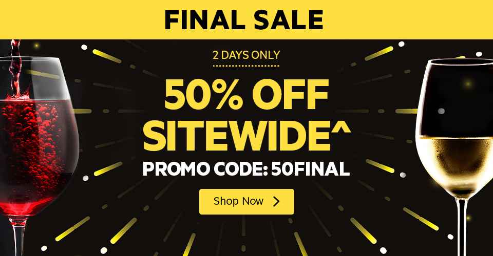 2 Days only - 50% OFF sitewide at Cellarmasters