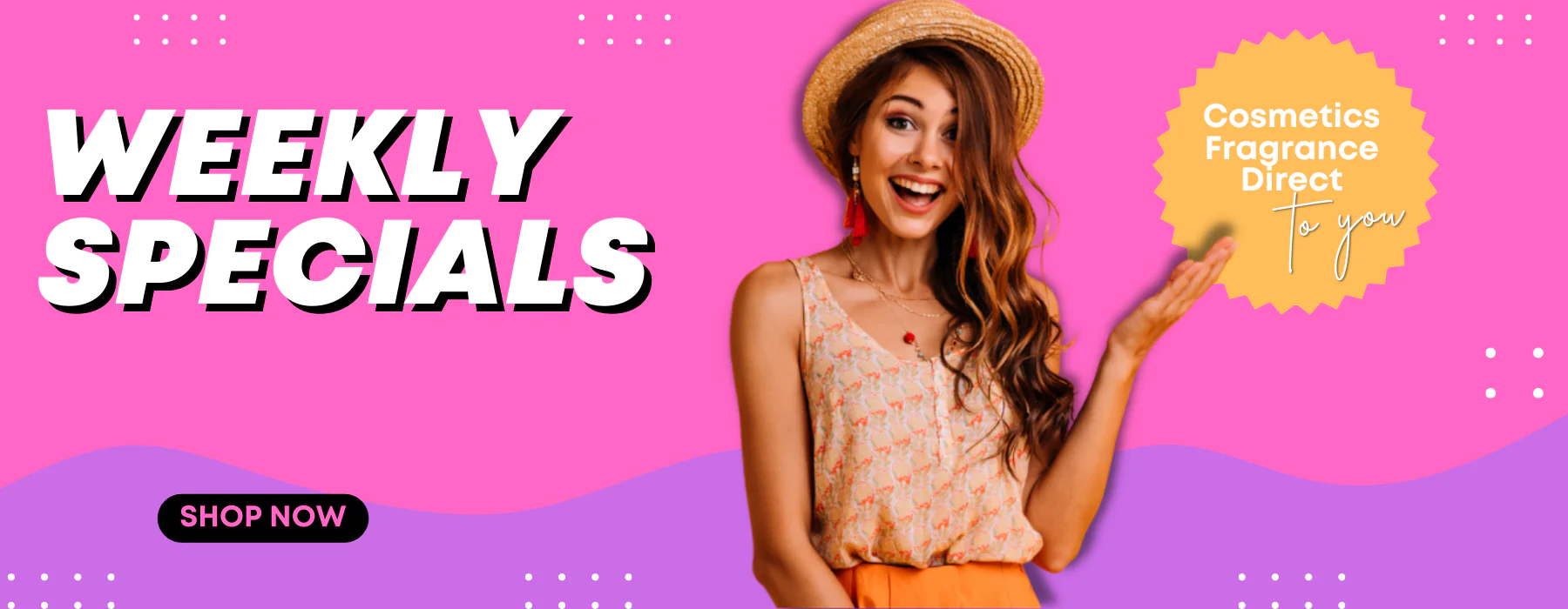 Save up to 50% OFF on Weekly Super specials at Cosmetics Fragrance Direct