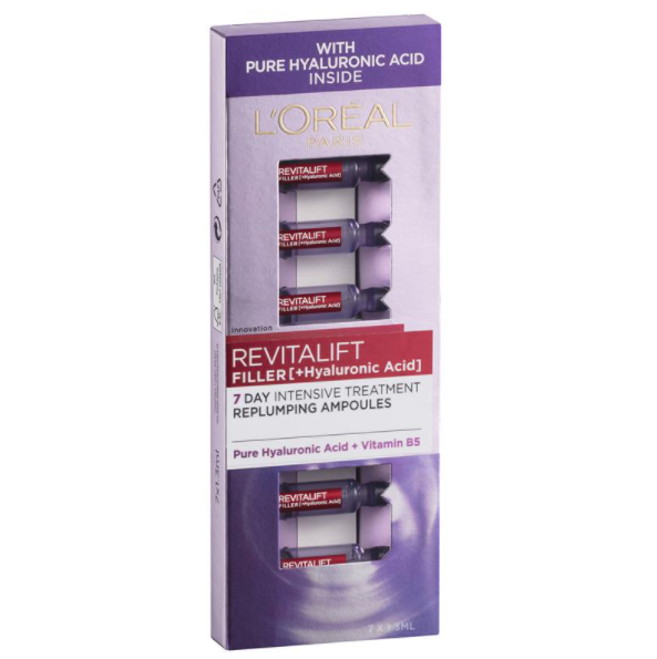 Buy L'Oreal Paris Revitalift Filler 7 X 1.3ml -best price deal- now $33.92 with shipping