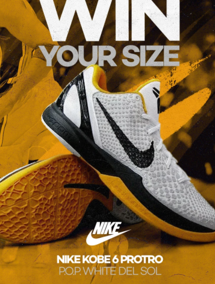 Sign up to win your size in this week's Limited Sneakerd rop