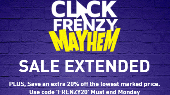 Puma Frenzy Mayhem up to 75% OFF + extra 20% OFF lowest marked price with promo code