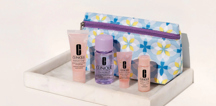Free 5-piece gift with any full-size moisturiser purchase