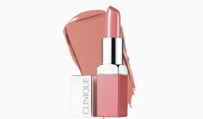 Enjoy a free full-size Clinique Pop Lip Color + Primer in Nude Pop with any $60+ order
