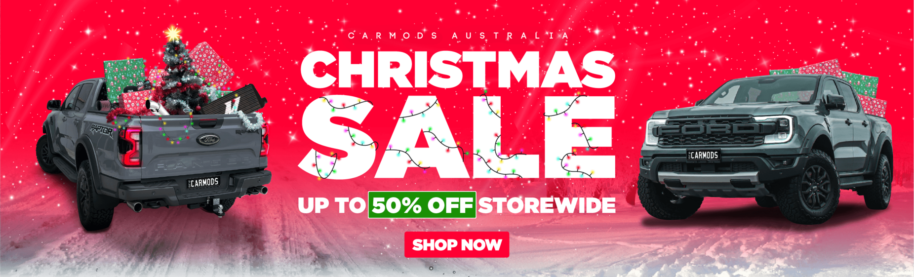 Shh, Up to 50% OFF sale + extra $35 OFF $600+ spend with coupon @ Car Mods Australia