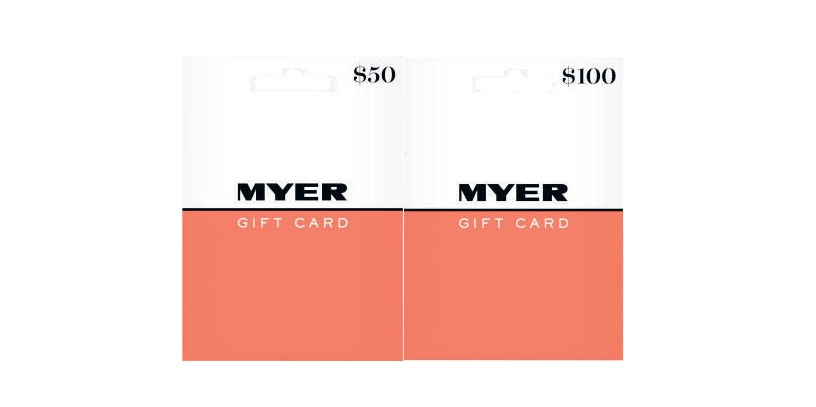 15% BONUS value when you purchase Myer Gift Cards at Coles