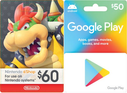 15% OFF Nintendo Eshop and Google Play Gift Cards at Coles