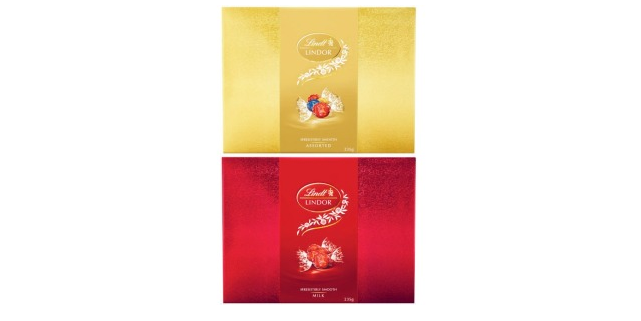 50% OFF Lindt Lindor Gift Box 235g now $10 at Coles