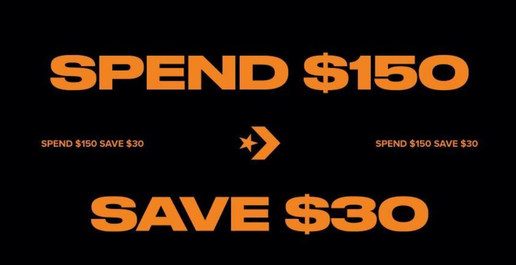 $30 OFF with min. spend $150