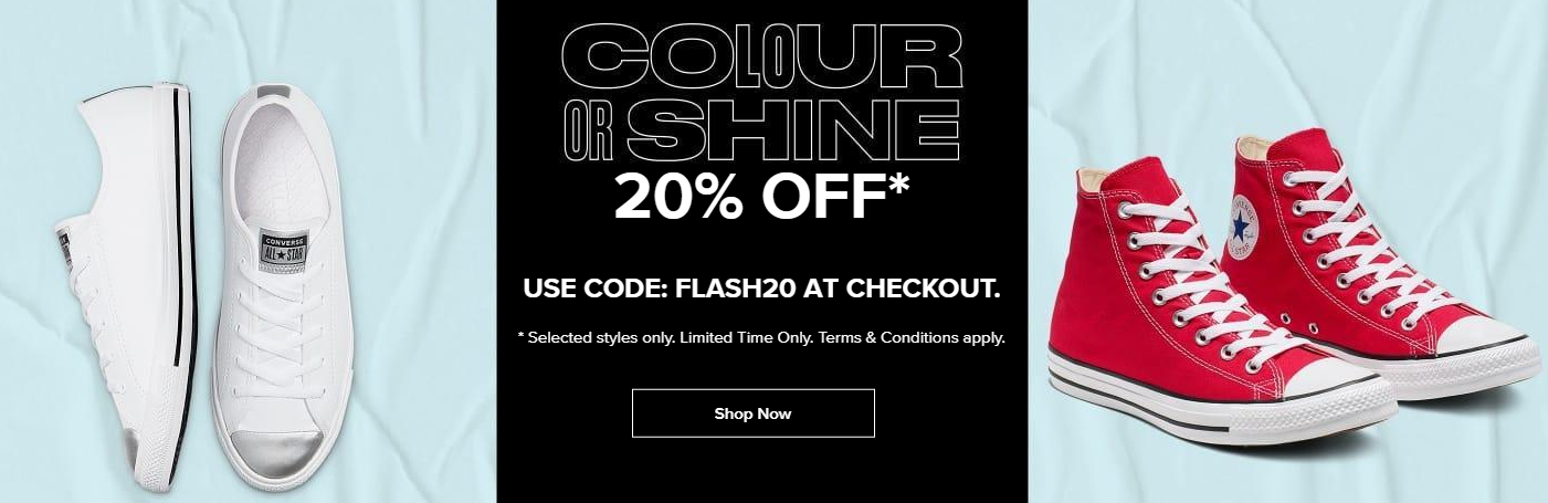 Save extra 20% OFF on on selected styles