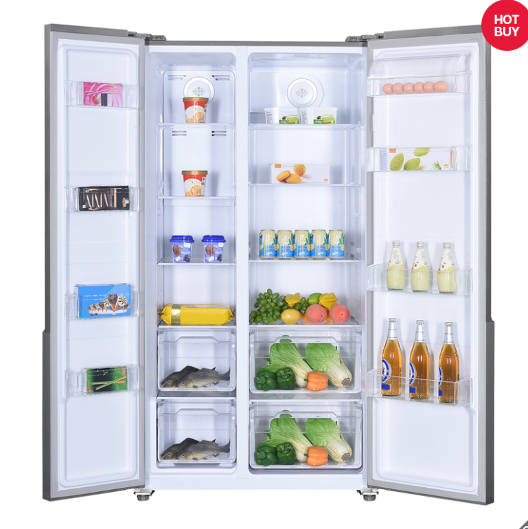 Buy Euromaid Side by Side Fridge 563L ESBS563S for $1099 including delivery