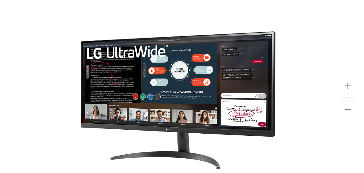 LG 34 Inch Ultrawide Full HD IPS Monitor 34WP500-B now $339 delivered for Costco members