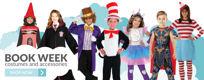 Extra 15% OFF Book Week costumes and accessories with coupon at Costumes