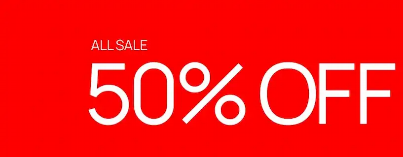 Cotton On 50% OFF on original prices on all sale styles