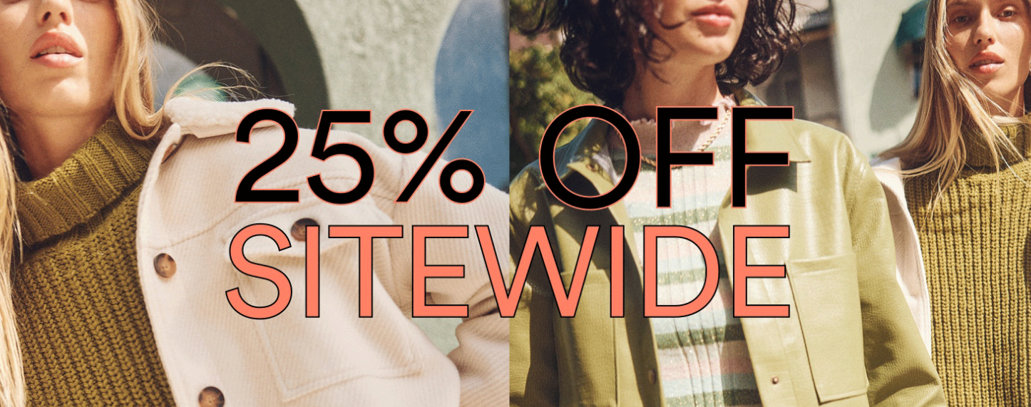 Cotton On 25% OFF sitewide for men and women