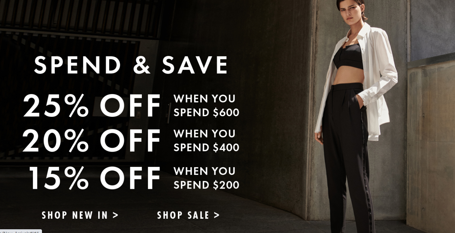 Cue spend & save up to 25% OFF including new arrivals & sale items