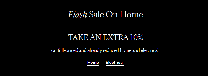 David Jones extra 10% OFF on electrical appliances from brands like Kitchenaid, Tefal, Smeg & more