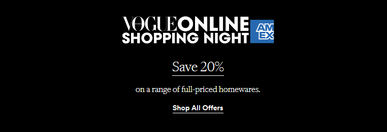 SAVE 20% on full-priced fashion, shoes, accessories & homewares at David Jones