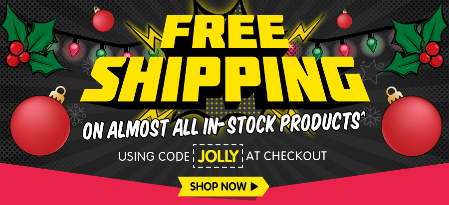 Free Shipping on almost all In-Stock products with promo code