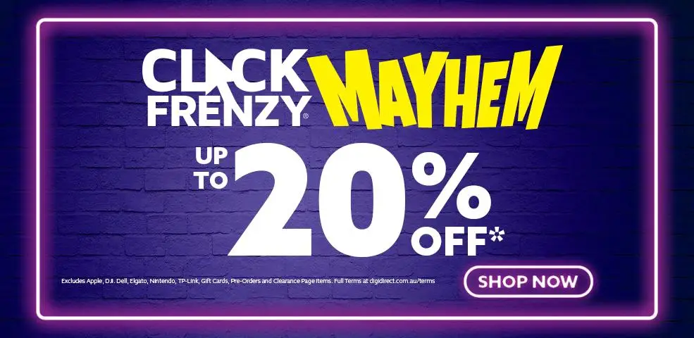 digiDirect Click Frenzy Mayhem up to 20% OFF on Canon, Sony & more