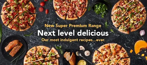 3 Large traditional pizzas from $33 delivered with voucher code at Dominos