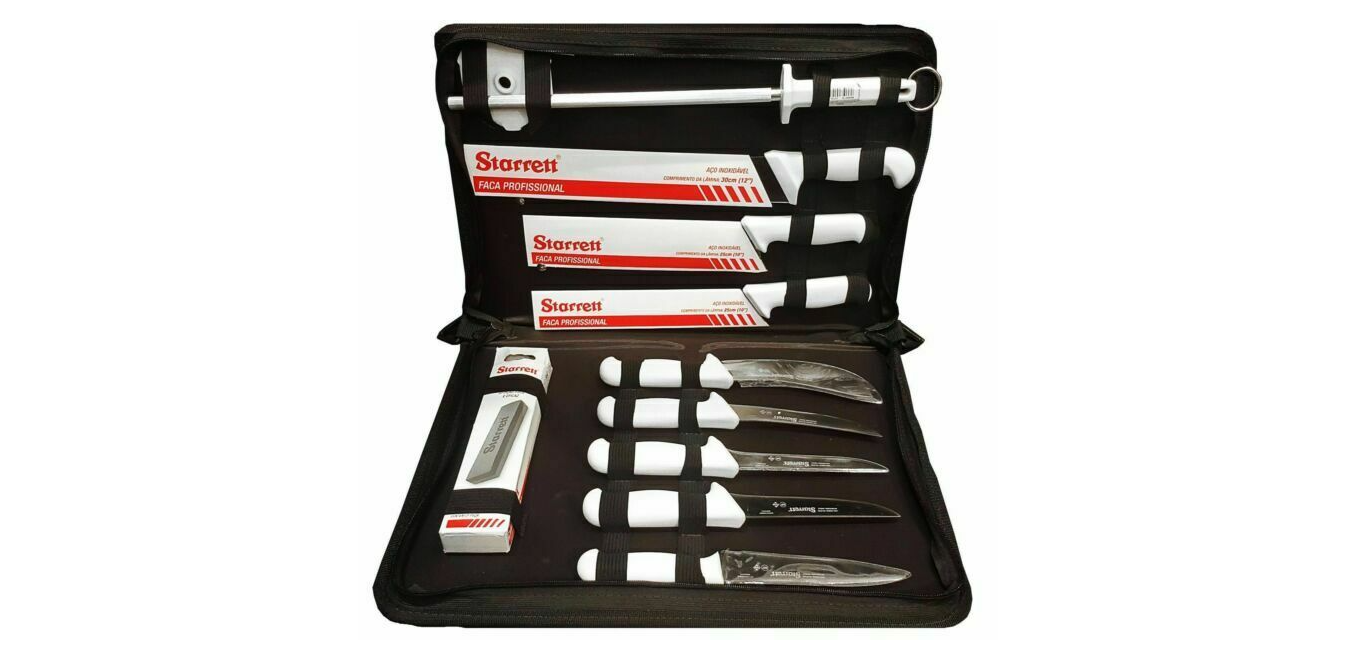 Starrett Professional Butchers Knife Set 11 Piece now $99 + delivery at eBay
