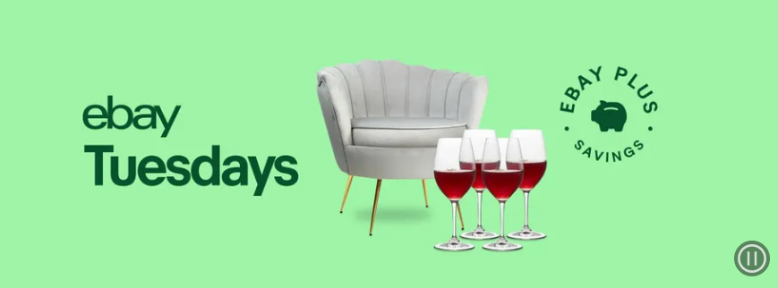 eBay Tuesdays score extra 10% OFF $30 on home & garden, tech with coupon for Plus members